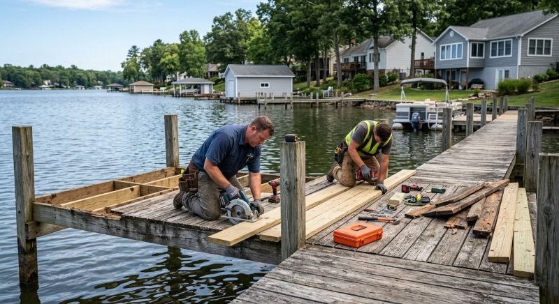 Boat Dock Maintenance in Overland Park, KS