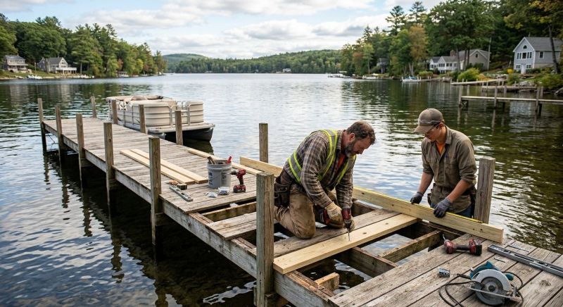 Wood Dock Repair in Kansas City, KS
