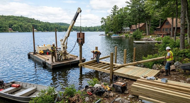 Boat Dock Construction in Olathe, KS
