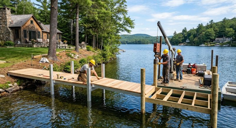 Boat Dock Installation in Kansas City, MO