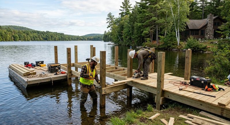 Boat Dock Installation in Littleton, CO