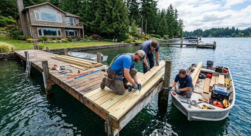 Boat Dock Repair in Alpharetta, GA