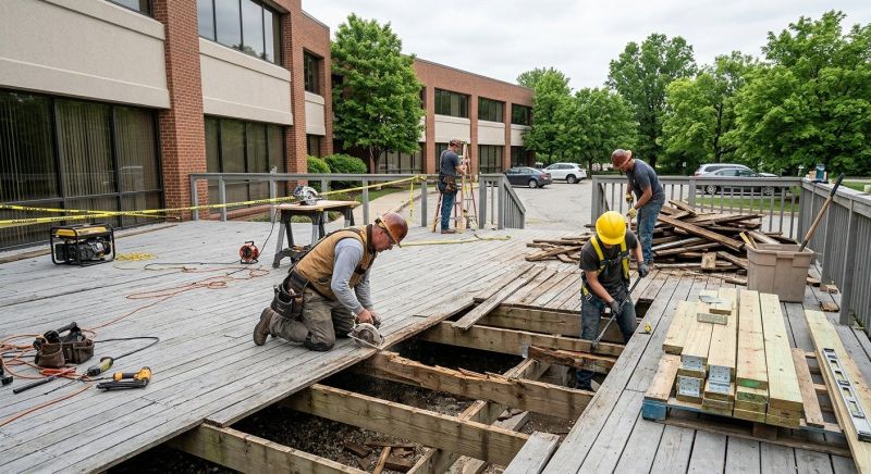 Deck Spindle Repair in Redmond, WA