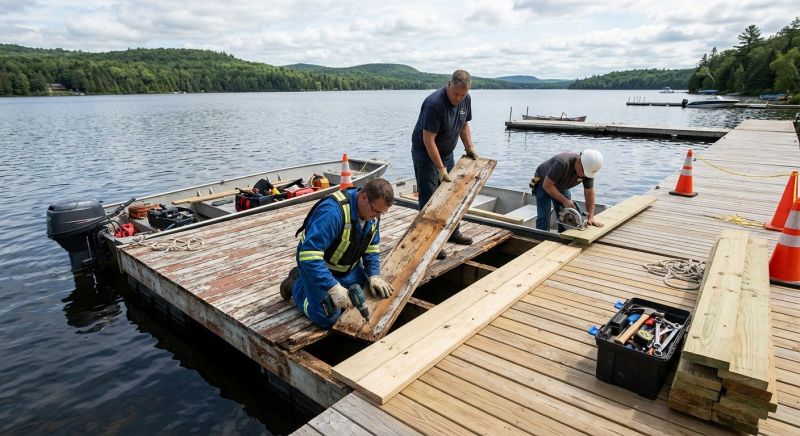 Dock Wood Replacement in Kansas City, MO