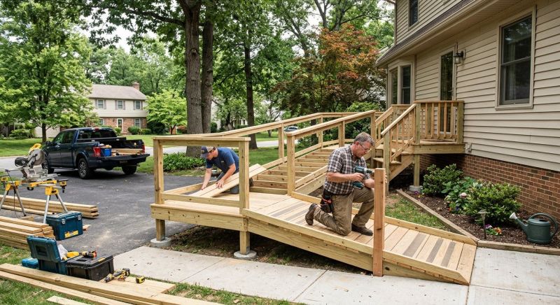 Home Ramp Installation in Wilmington, NC