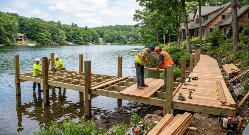 Pond Dock Construction in Littleton, CO