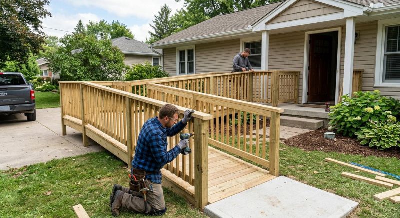 Wood Ramp Service in Kansas City, KS
